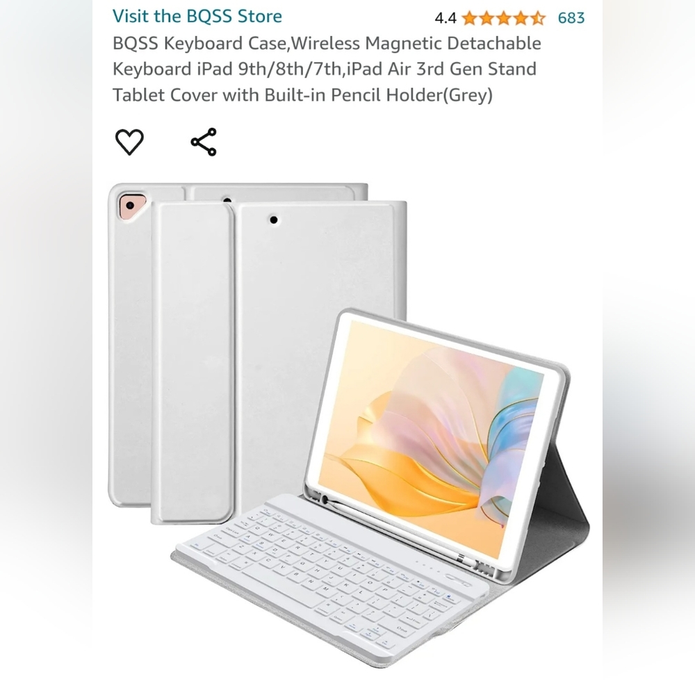 Keyboard case for IPad